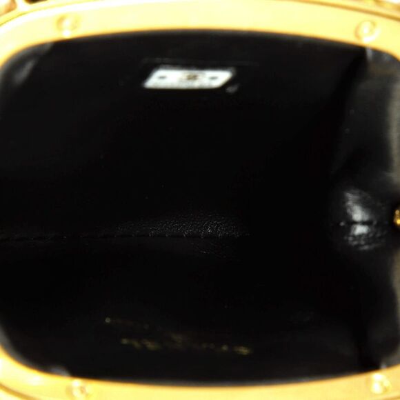 Chanel Multi Clutch with Chain Quilted Leather Black, Silver, Multicolor - Picture 5 of 6